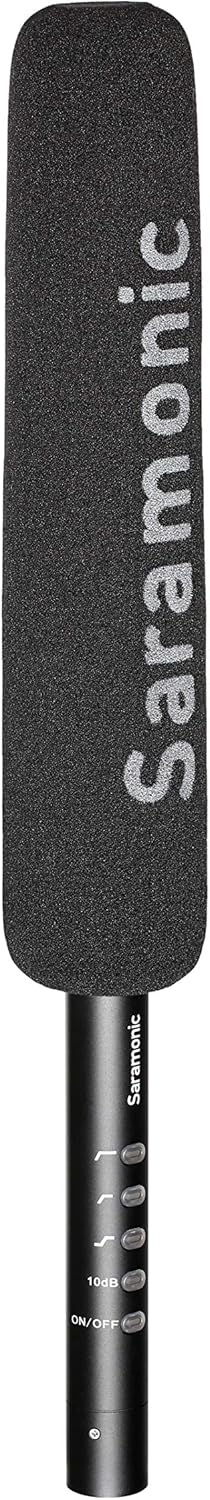 Saramonic SR TM7 XLR Shotgun microfoon Schwarz SRTM7, Schwarz SRTM7