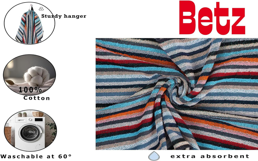 Betz 12er Set Küchentücher Geschirrtuch Handtuch 100% Baumwolle HELGOLAND Grösse 50 x 90 cm Grubentu