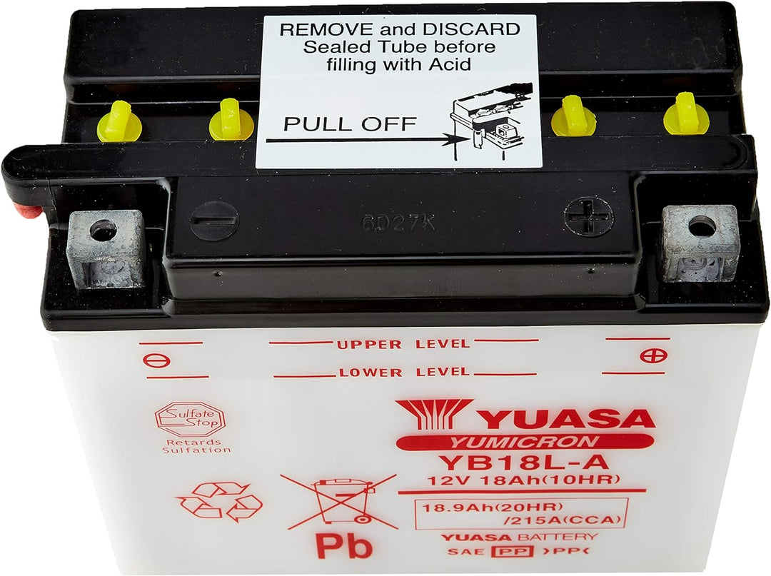 YUASA YB18L-A -Y- BATTERIE offen YB18L-A offen ohne Saeure