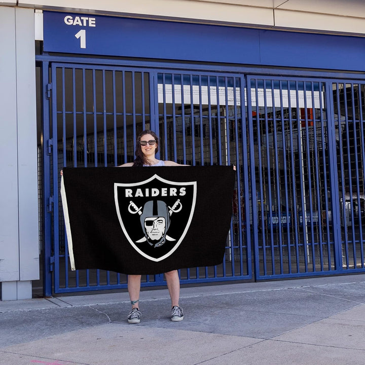 NFL Rico Industries Flagge mit Ösen, einseitig San Francisco 49ers, San Francisco 49ers