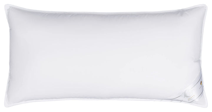 Moon Luxury Kopfkissen 3-Kammer Innenkissen ca. 40x80 cm - 400g - 90% Daunen und 10% Federn mit Trau
