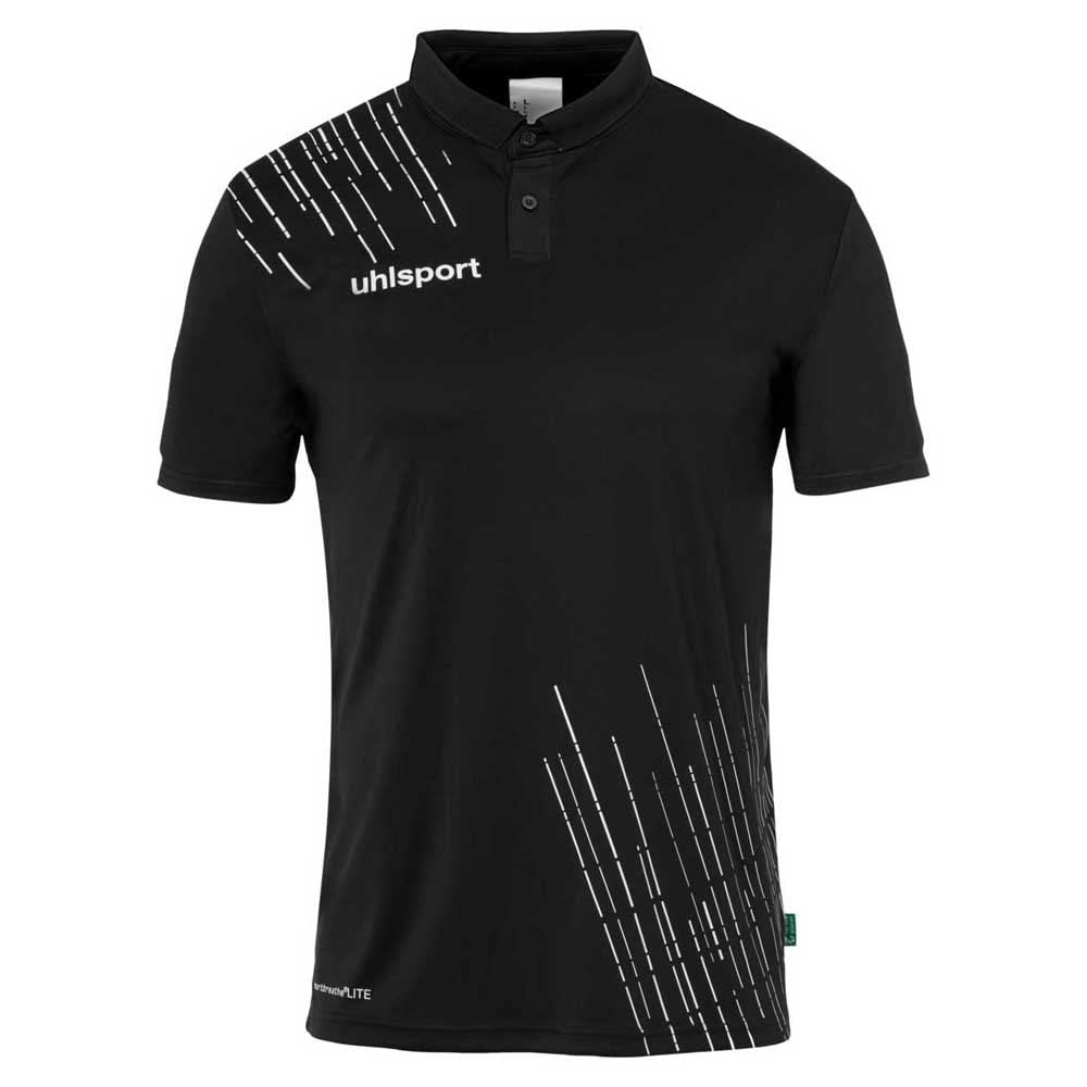 uhlsport Herren Sport-Polo M Schwarz/Weiss, M Schwarz/Weiss