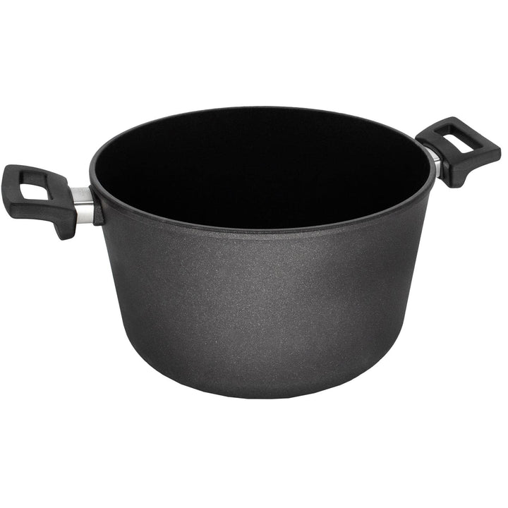 Eurolux Guss-Topf Induktion Ø 28 cm - ca. 8,5 Liter - grosser hoher Universal-Koch-Topf Aluguss mit