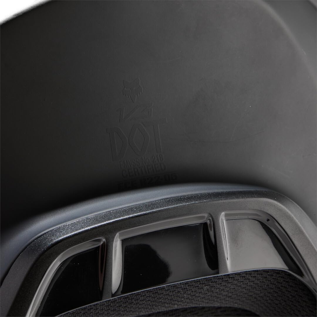 Fox Motocross-Helm V3 M Schwarz, M Schwarz
