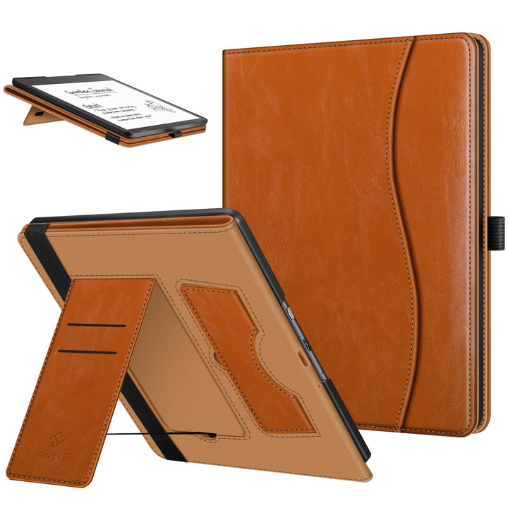 Fintie Hülle für Kindle Scribe (10,2-Zoll, 2022) - Kickstand Schutzhülle mit Kartenfach Stifthalter