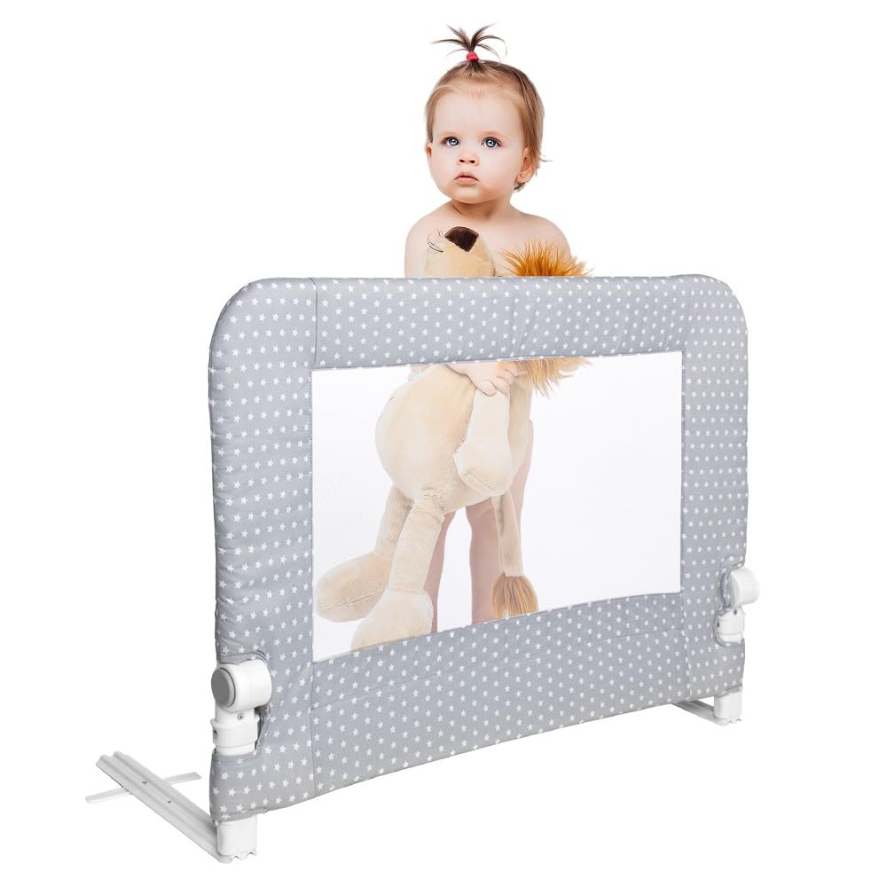 Interbaby - Klappbarer Geländer für Kinderbetten - 90 cm - Starry
