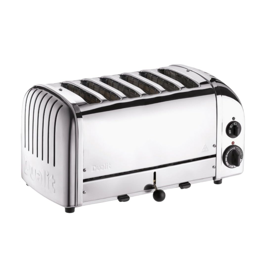DUALIT Vario Toaster - 6 Scheiben Toaster poliert