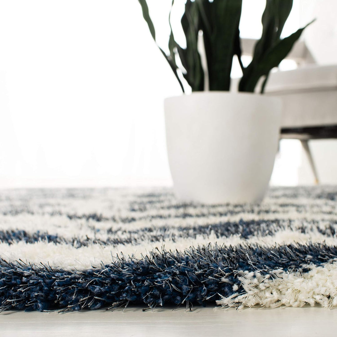 SAFAVIEH Zottelig Teppich für Wohnzimmer, Esszimmer, Schlafzimmer - Montreal Shag Collection, Hoher