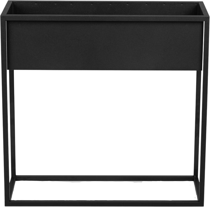 Pflanzenständer Petto - 60x21x60cm - Farbe Schwarz - für Zimmerblumen - Metallregal - Dekorativer Ti