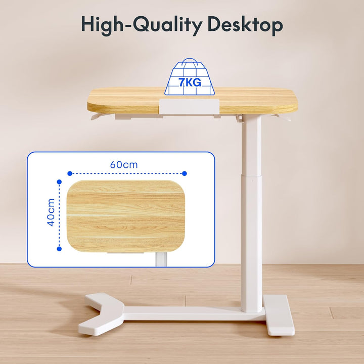 FLEXISPOT Beistelltisch H5 - Flexibler Laptoptisch und Betttisch mit neigbarer Tischplatte, höhenver