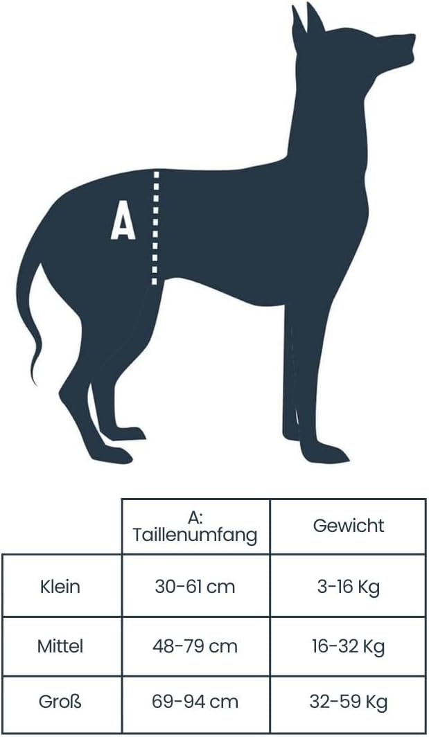 PetSafe CareLift Hüft-Hebegeschirr für Hunde, Hebehilfe mit Griff und Schultergurt zur Hüftunterstüt
