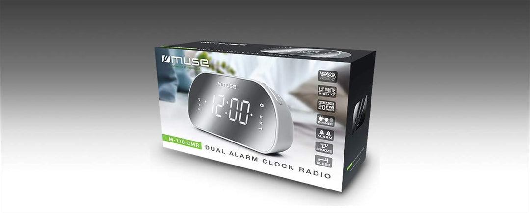 Muse M-170 CMR - PLL-Radiowecker mit Zwei Alarmen