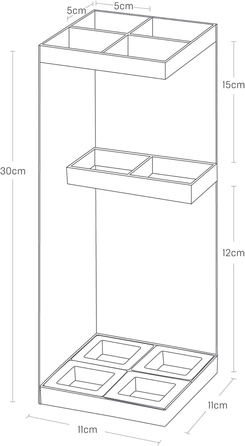 Umbrella Stand Smart - white Weiss, Weiss