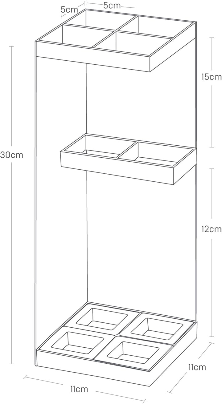 Umbrella Stand Smart - white Weiss, Weiss