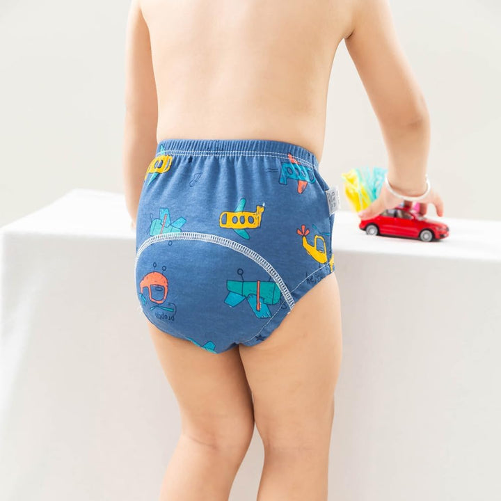 JackLoveBriefs Töpfchen Trainingshose für Kinder 2-5 Jahren Blau 2-3 Jahre, Blau 2-3 Jahre