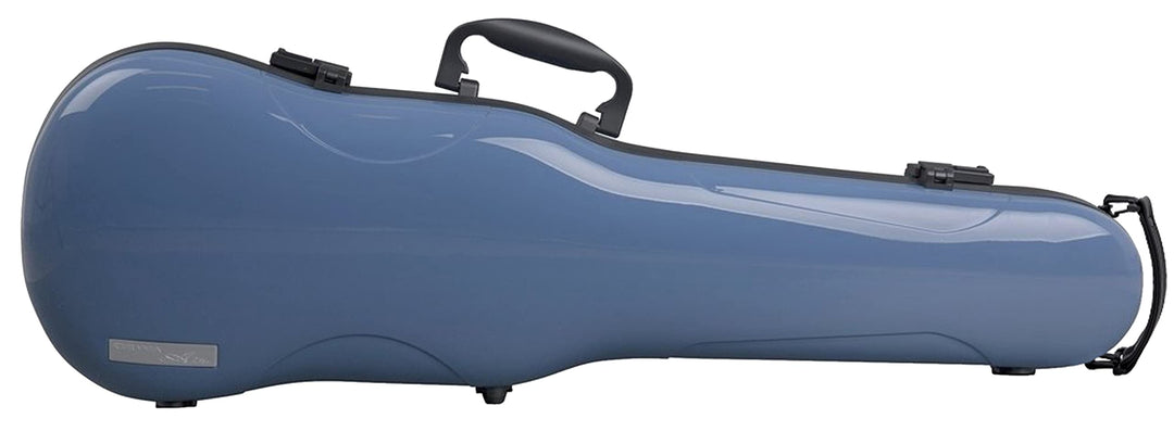 GEWA Violinformetui AIR 1.7 blau hochglanz, mit zusätzlichem Seitengriff, Made in Germany mit zusätz
