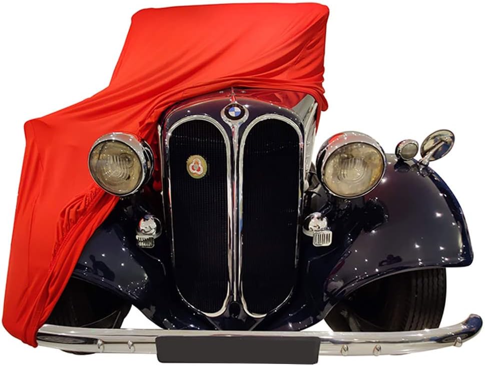 Indoor Autoabdeckung kompatibel mit BMW 319 SUPER Soft Stretch