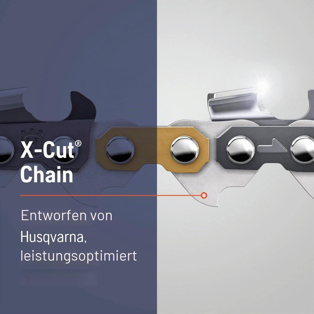 Husqvarna 3 Stück OEM SP33G X-Cut .325 .050 80DL 50,8 cm Kette 581643680