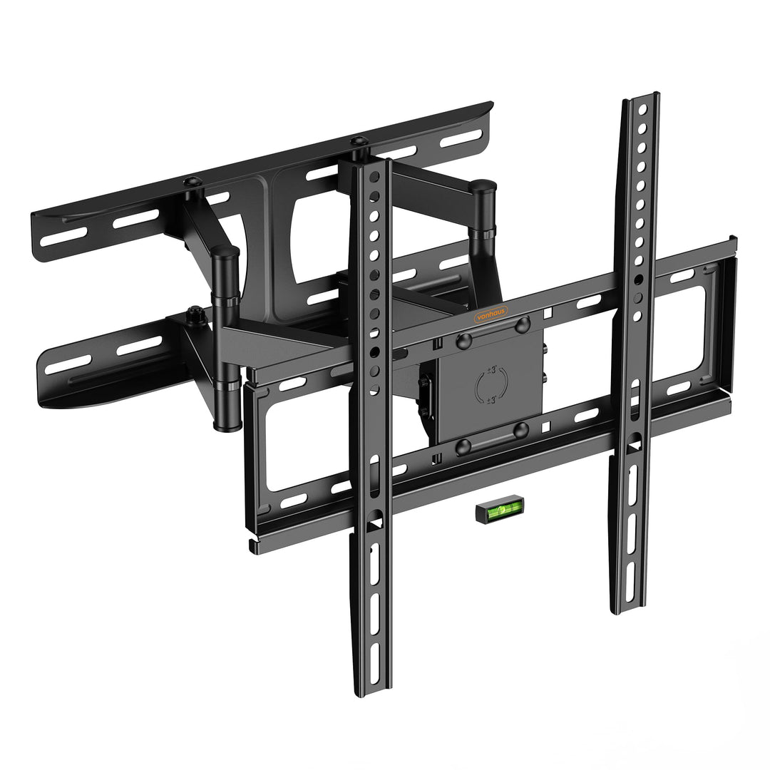 VonHaus Kipp- und Schwenkbare TV Wandhalterung für 24-65"-Bildschirme mit Wasserwaage, Max. VESA 400