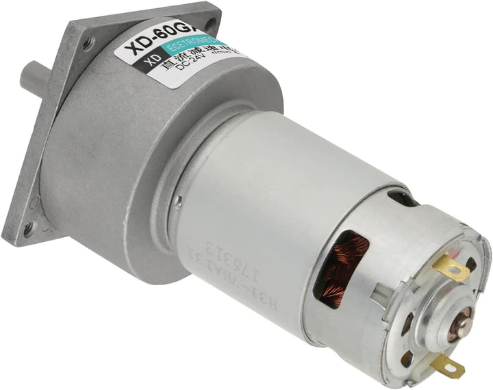 DC12V / 24V 35W Mini-DC-Getriebemotor Metall Geschwindigkeit einstellbar grossen Drehmoment Motor CW