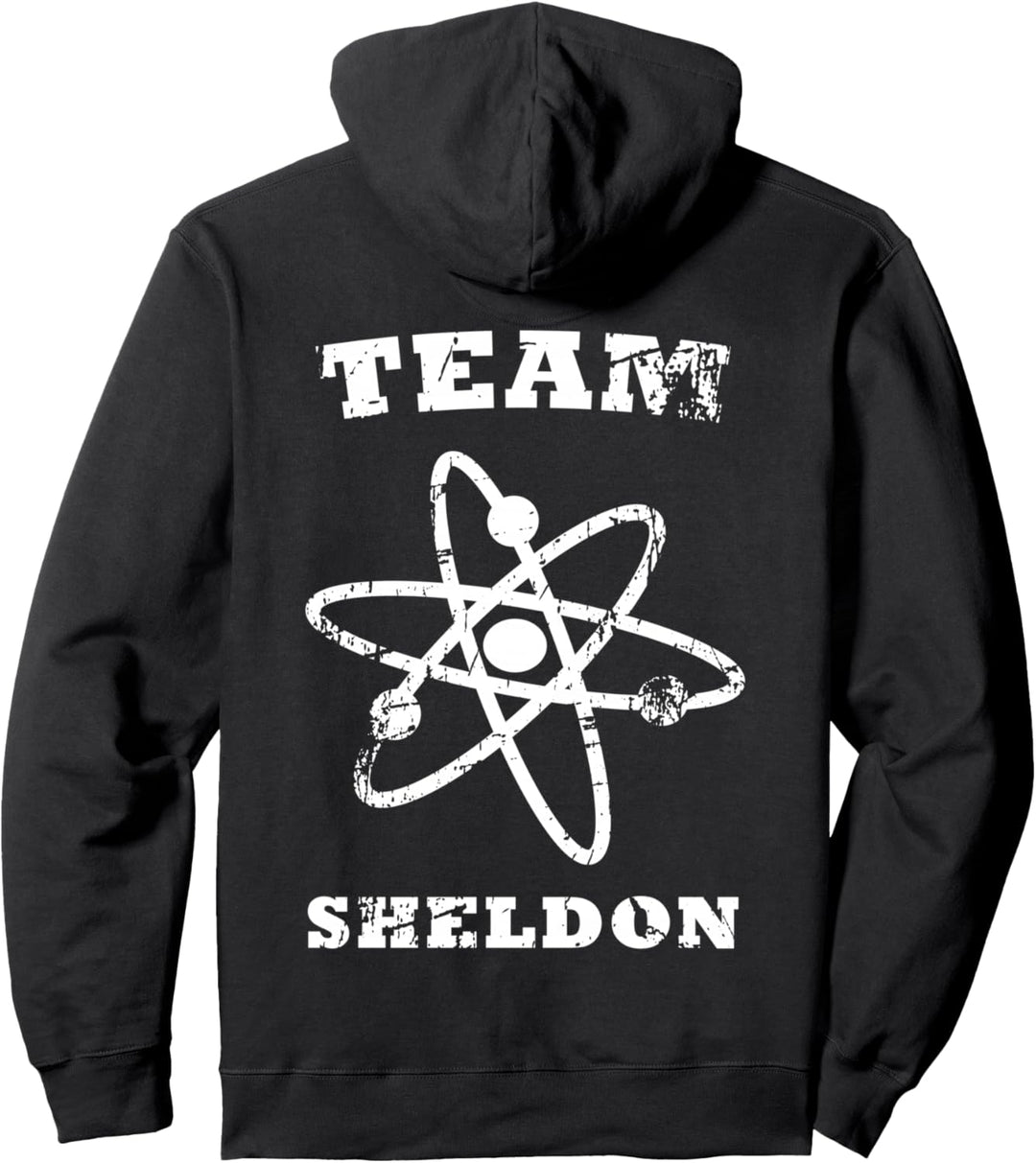 Das Urknalltheory-Logoteam Sheldon Atom Pullover Hoodie