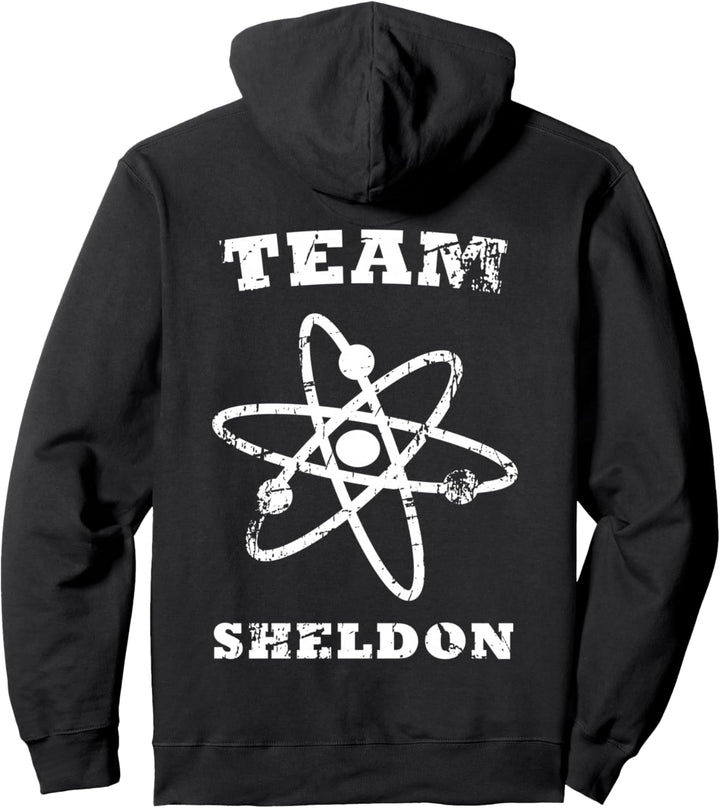Das Urknalltheory-Logoteam Sheldon Atom Pullover Hoodie