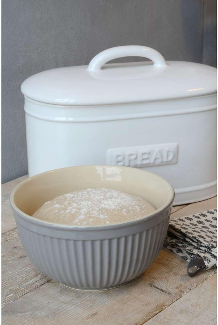 IB Laursen Brotbox oval Weiss