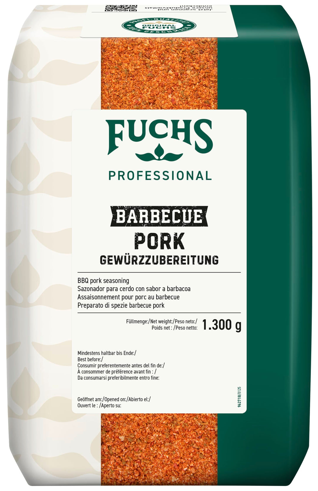 Fuchs Professional - BBQ Pork Gewürzzubereitung | Grill-Gewürzmischung für Pulled Pork, Schweineflei