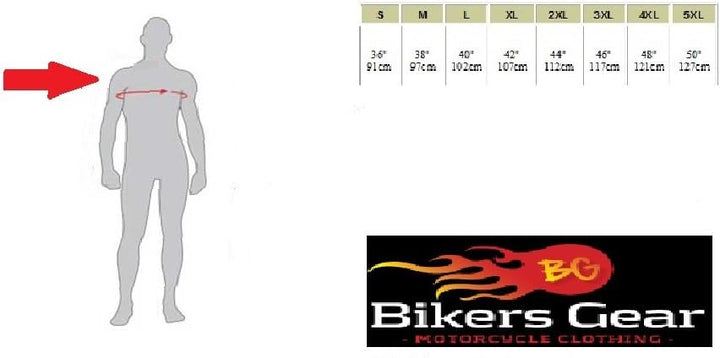 Australian Bikers Gear Classic Vintage Bikers – Motorradjacke – Gewachstes Leder – Schwarz Used Look