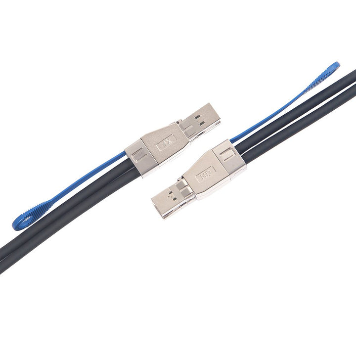 10Gtek® 12G External Mini SAS HD SFF-8644 zu SFF-8644 Kabel, 1-Meter(3.3-ft) 1m SFF-8644 zu SFF-8644