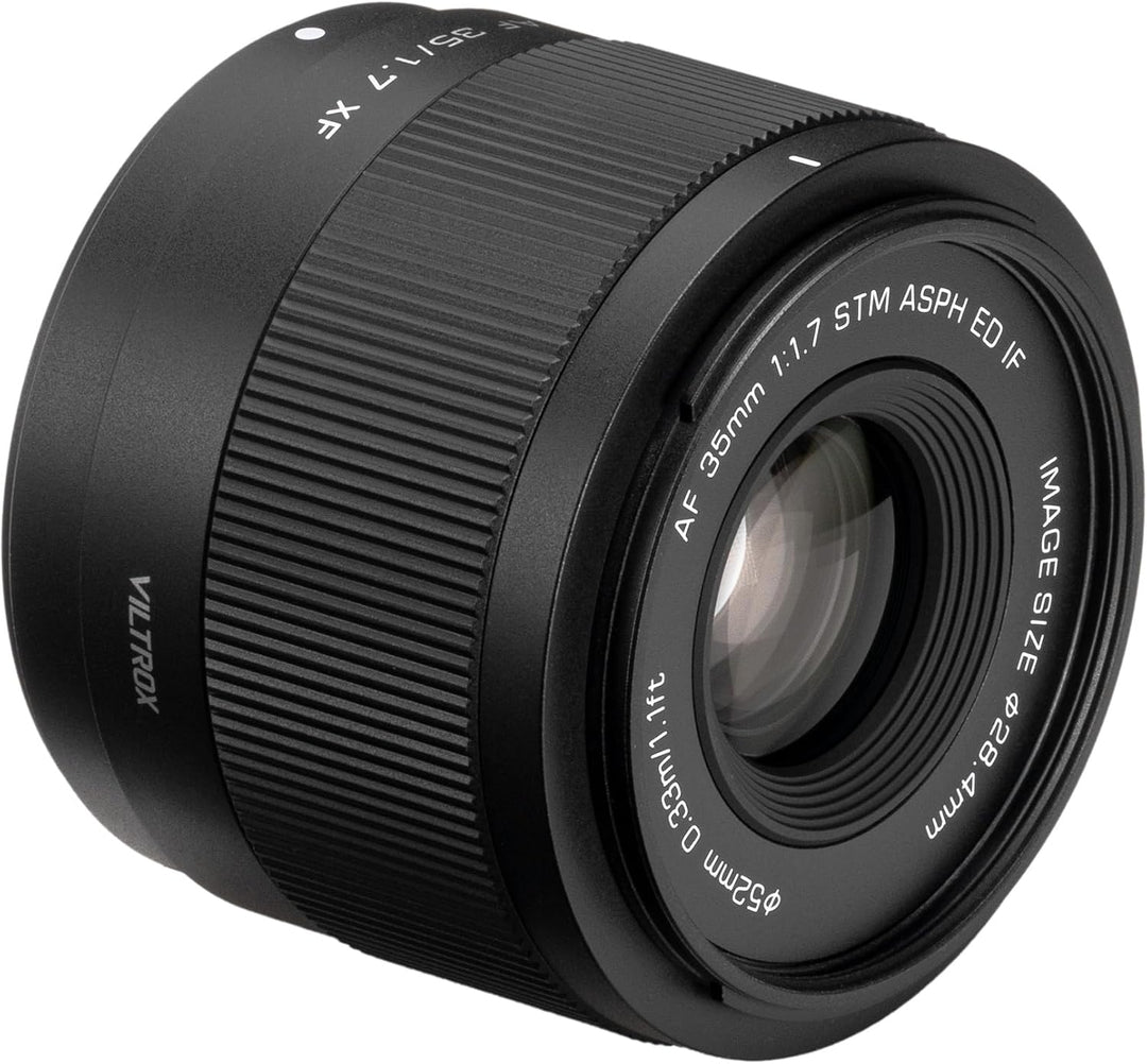 Viltrox 35 mm F1.7 X-Mount Objektiv für Fuji, APS-C Autofokus Standardobjektiv für Fujifilm X-Mount