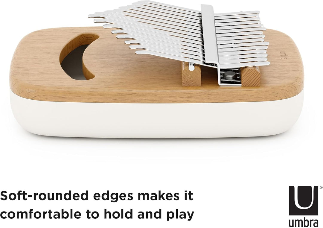 Umbra Strumba Kalimba Daumenklavier mit 15 Tasten, tragbares Fingerklavier, Dekoratives Musikinstrum
