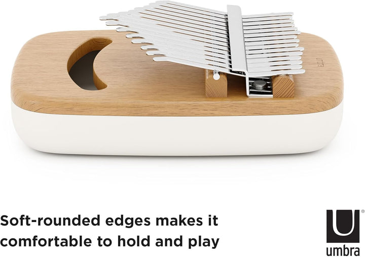 Umbra Strumba Kalimba Daumenklavier mit 15 Tasten, tragbares Fingerklavier, Dekoratives Musikinstrum