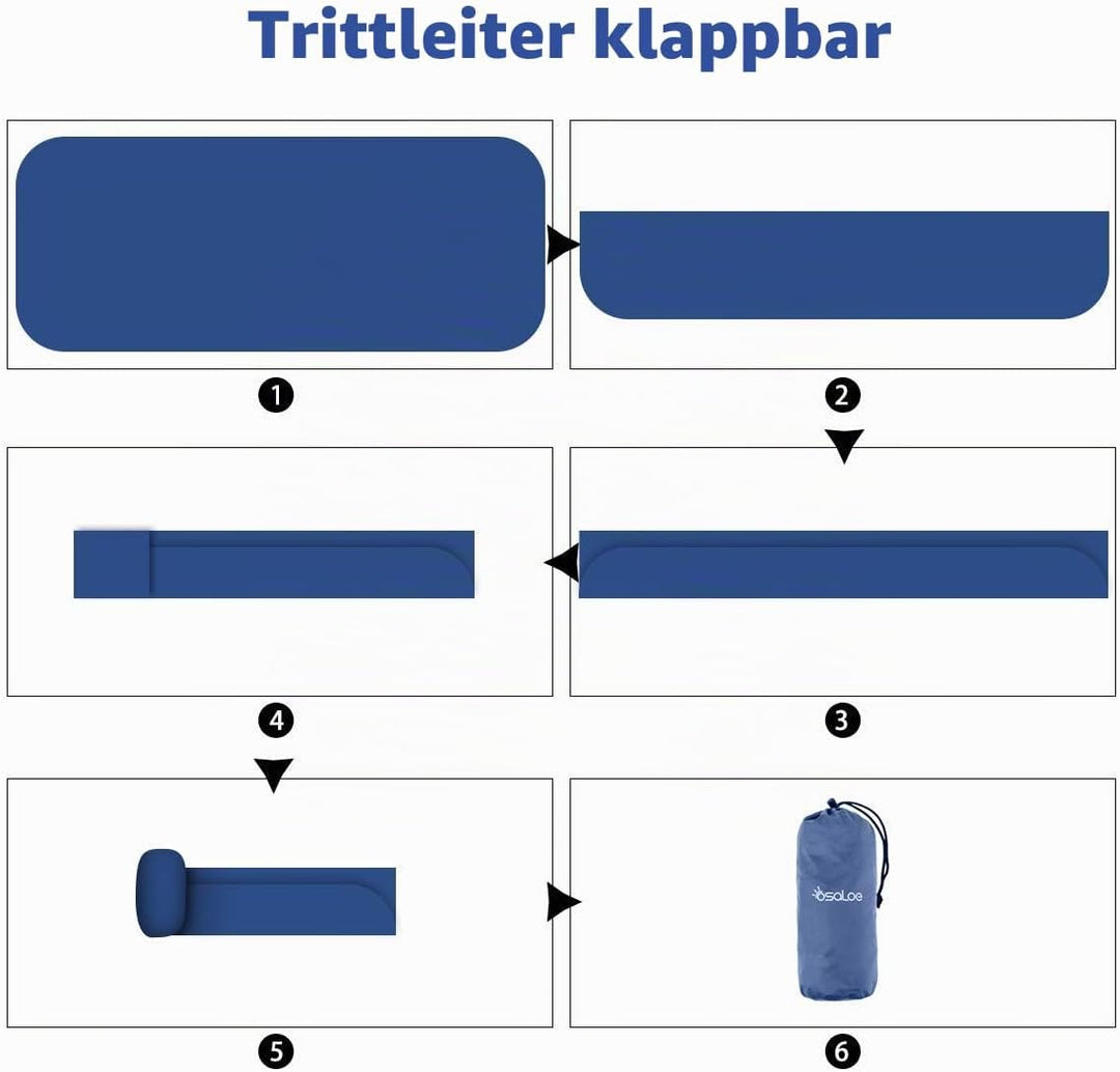 Isomatte Camping Outdoor Ultraleicht Camping Isomatte Aufblasbare, wasserdichte Faltbar Luftmatratze