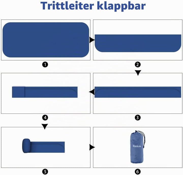 Isomatte Camping Outdoor Ultraleicht Camping Isomatte Aufblasbare, wasserdichte Faltbar Luftmatratze
