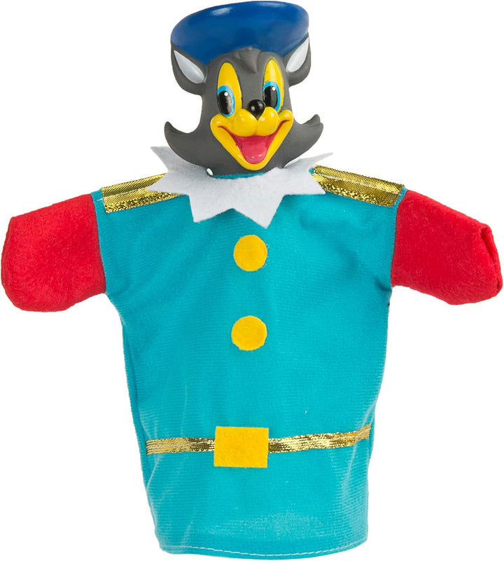 Leomark Bunte Puppen zum Spielen im Theater - 4 Märchen - Handpuppen für Kinder, Schneewittchen, Der