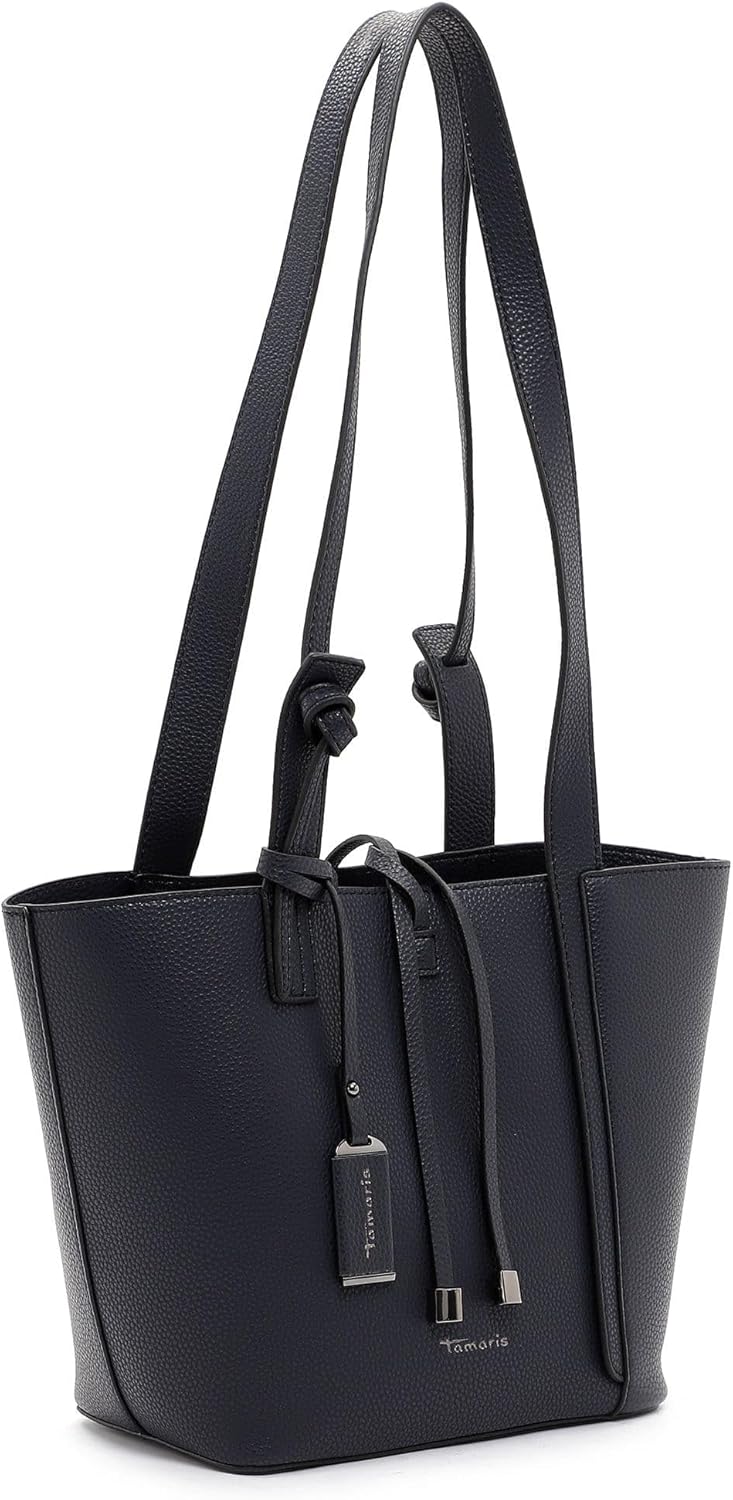 Tamaris Shopper Janika 32011 Damen Handtaschen Uni Einheitsgrösse Blue 500, Einheitsgrösse Blue 500