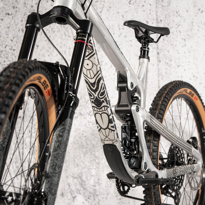 Riesel Design® Frame:Tape 3000 Fahrrad Rahmenschutz - Stylische Fahrrad Schutzfolie / 17 Selbstklebe