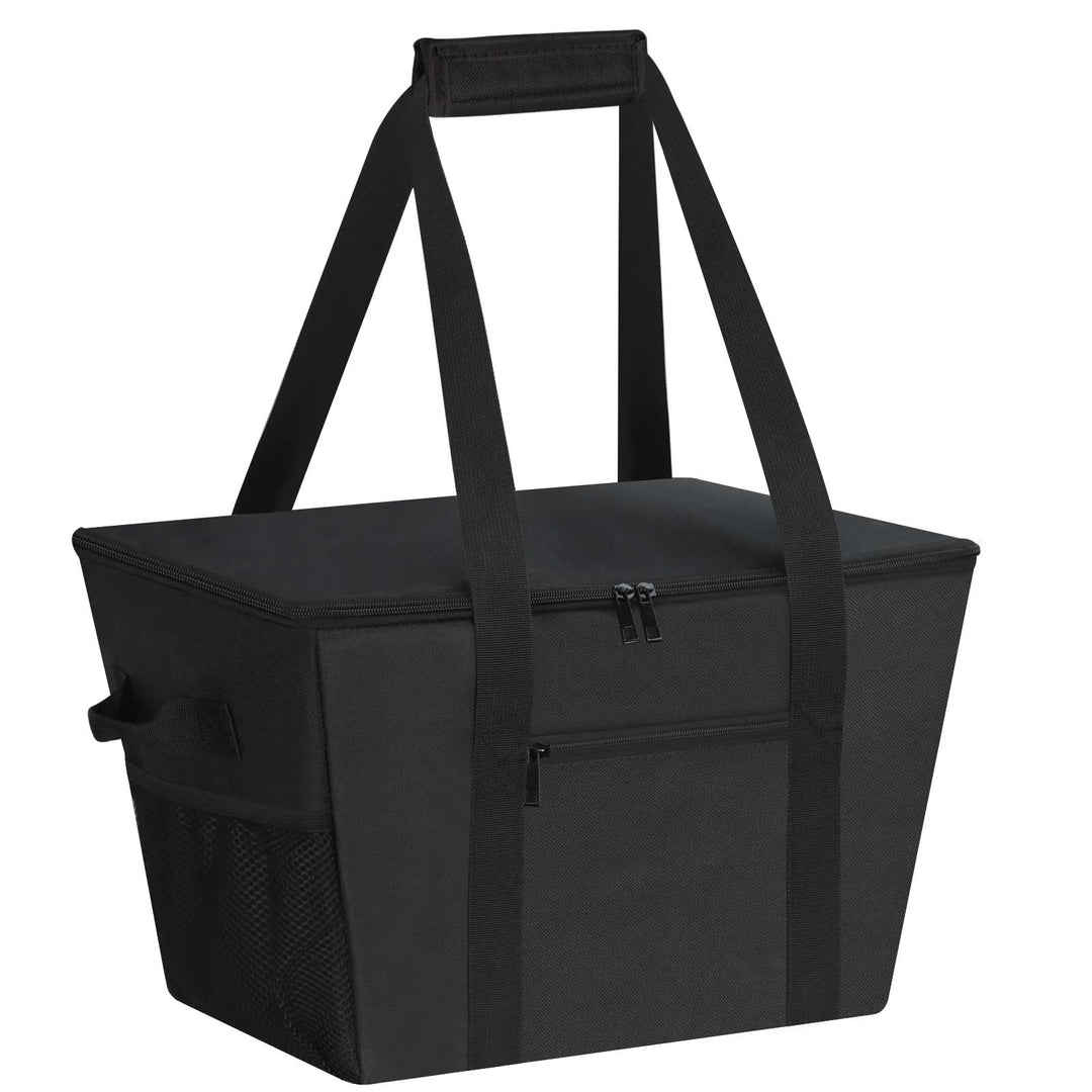 DSDCDJ Coolerbag – Kühltasche aus hochwertigem Polyestergewebe, Large Cool Bag with Hard Bottom, Por