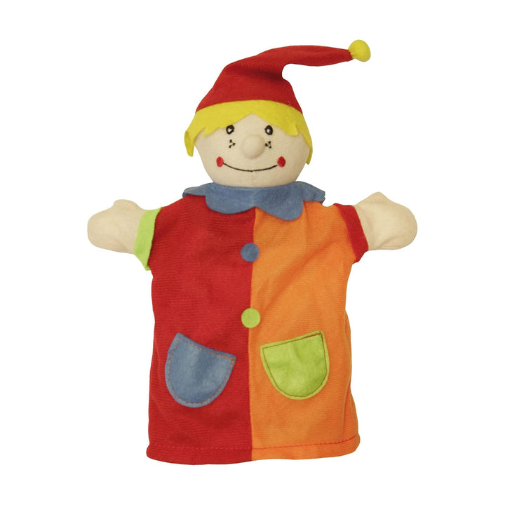 roba Kasperlefiguren aus Stoff, Handpuppenset 6-fach, Kinder Kasperpuppen für Puppentheater & Rollen