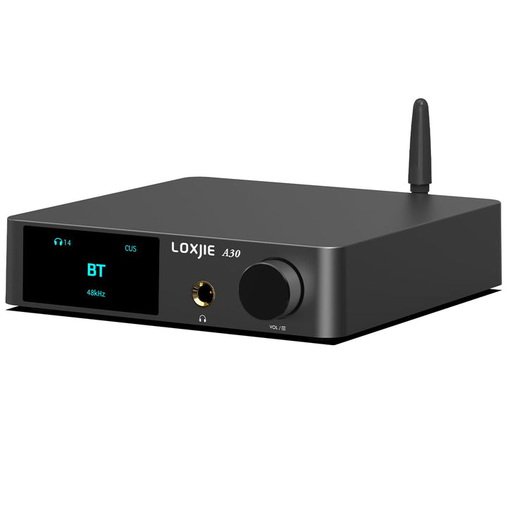 LOXJIE A30 Desktop Stereo HiFi Audio Leistungsverstärker-Kopfhörer-Verstärker,MA12070 Chip Class D A