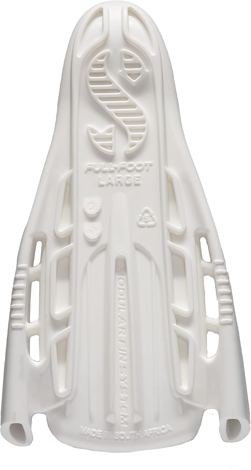Scubapro Seawing Supernova Tauchflossen Weiss/opulenter Garten M, Weiss/opulenter Garten M