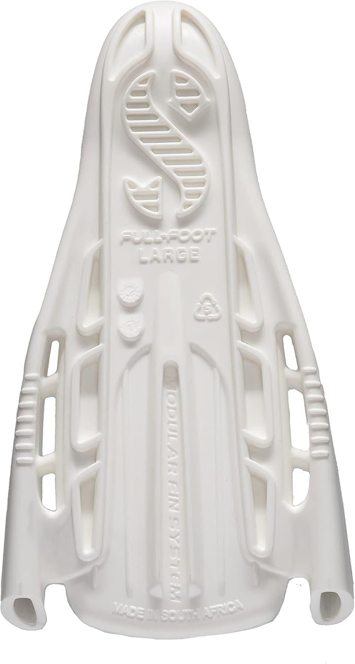 Scubapro Seawing Supernova Tauchflossen Weiss/opulenter Garten M, Weiss/opulenter Garten M
