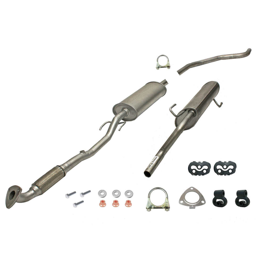 Ferroz Export Ersatz für Auspuff Opel Corsa D 1.0 2006-2010 Schalldämpfer Komplette Auspuffanlage