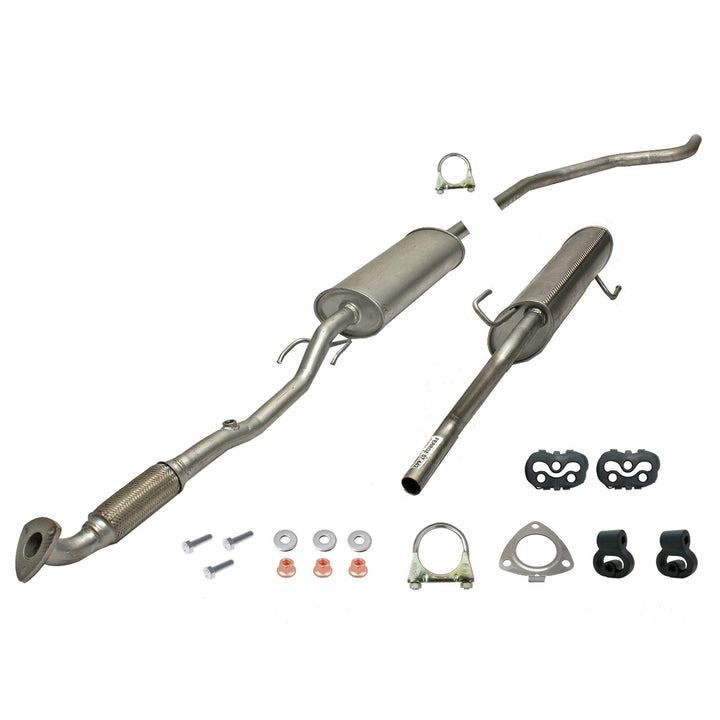 Ferroz Export Ersatz für Auspuff Opel Corsa D 1.0 2006-2010 Schalldämpfer Komplette Auspuffanlage