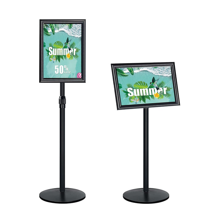 NewZeal Heavy Duty plakatständer Infoständer A4 posterständer schild ständer A4 Verstellbarer stehen