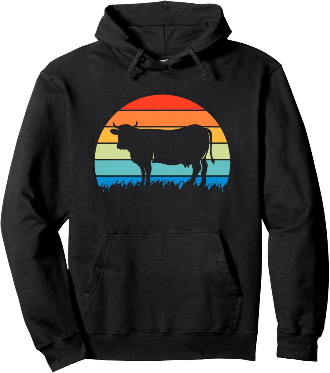 Kuh Retro Pullover Hoodie