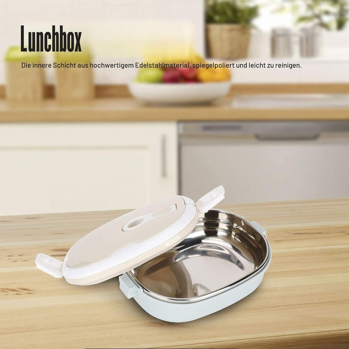 Thermo Lunchbox, 304 Edelstahl-Lunchbox, Thermo Essensbehälter Mehrschichtige Lebensmittelbehälter m