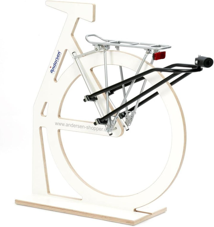 Andersen Shopper Kupplung BigEasy (R1) am Fahrrad Rahmen | mit Schloss