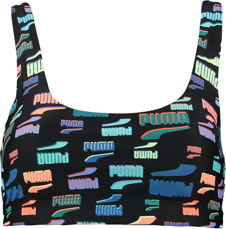 PUMA Damen Short TOP XS Black Combo, XS Black Combo